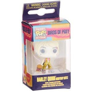 BNIB Funko Pop Birds of Prey Harley Quinn Keychain
